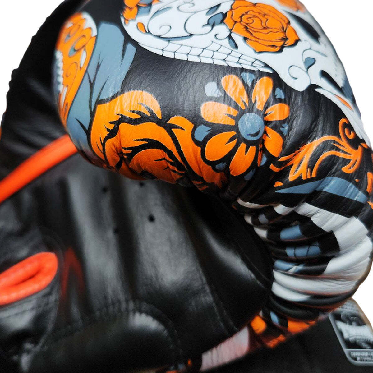 Boxing Gloves Twins Special FBGV-53 Orange Fancy